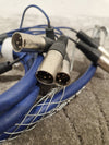 Pro-Signal 25 Pin D Sub Male To 8x XLR Female Multicore Snake Audio Loom, 2m Blue – Snake Cable - Good - Photo 4