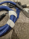 Pro-Signal 25 Pin D Sub Male To 8x XLR Female Multicore Snake Audio Loom, 2m Blue – Snake Cable - Good - Photo 12