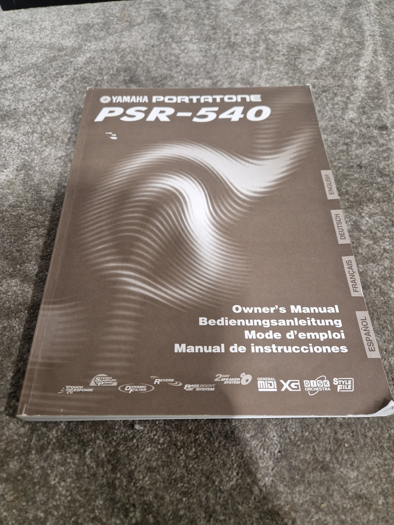 Yamaha PSR-540 - Keyboard - Excellent w/ Power Supply, Original Box & Manuals - Image 15