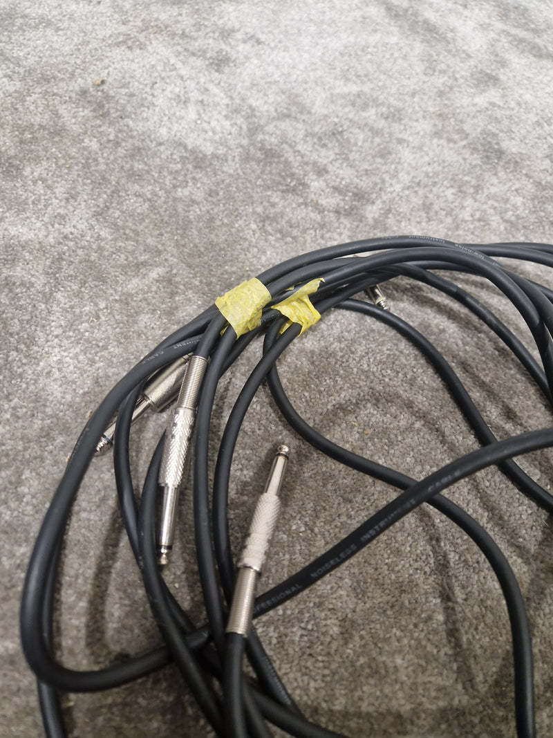 Job-LOT OF Guitar/Speaker Cables - X15 – Guitar Cable - Excellent - Image 17