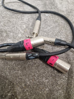 Job-LOT OF XLR To Speaker/Guitar Cables - X 14 – Cable - Excellent - Image 12