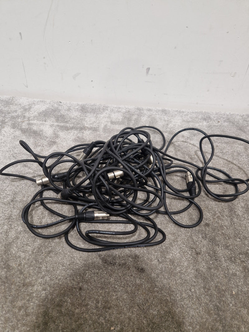 Job Lot Of Microphone Cables - Multicoloured X 25 – Microphone Cable - Excellent - Image 38