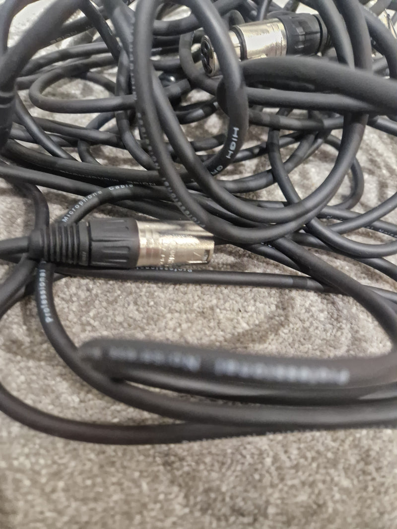 Job Lot Of Microphone Cables - Multicoloured X 25 – Microphone Cable - Excellent - Image 19