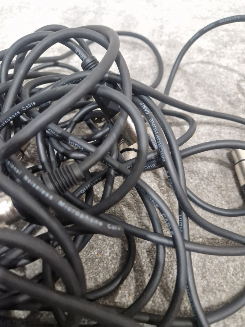 Job Lot Of Microphone Cables - Multicoloured X 25 – Microphone Cable - Excellent - Image 11