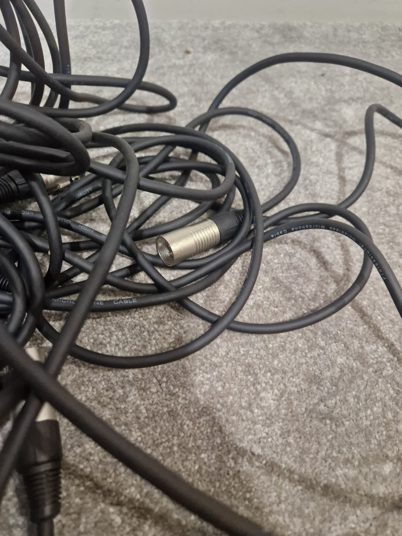 Job Lot Of Microphone Cables - Multicoloured X 25 – Microphone Cable - Excellent - Image 40