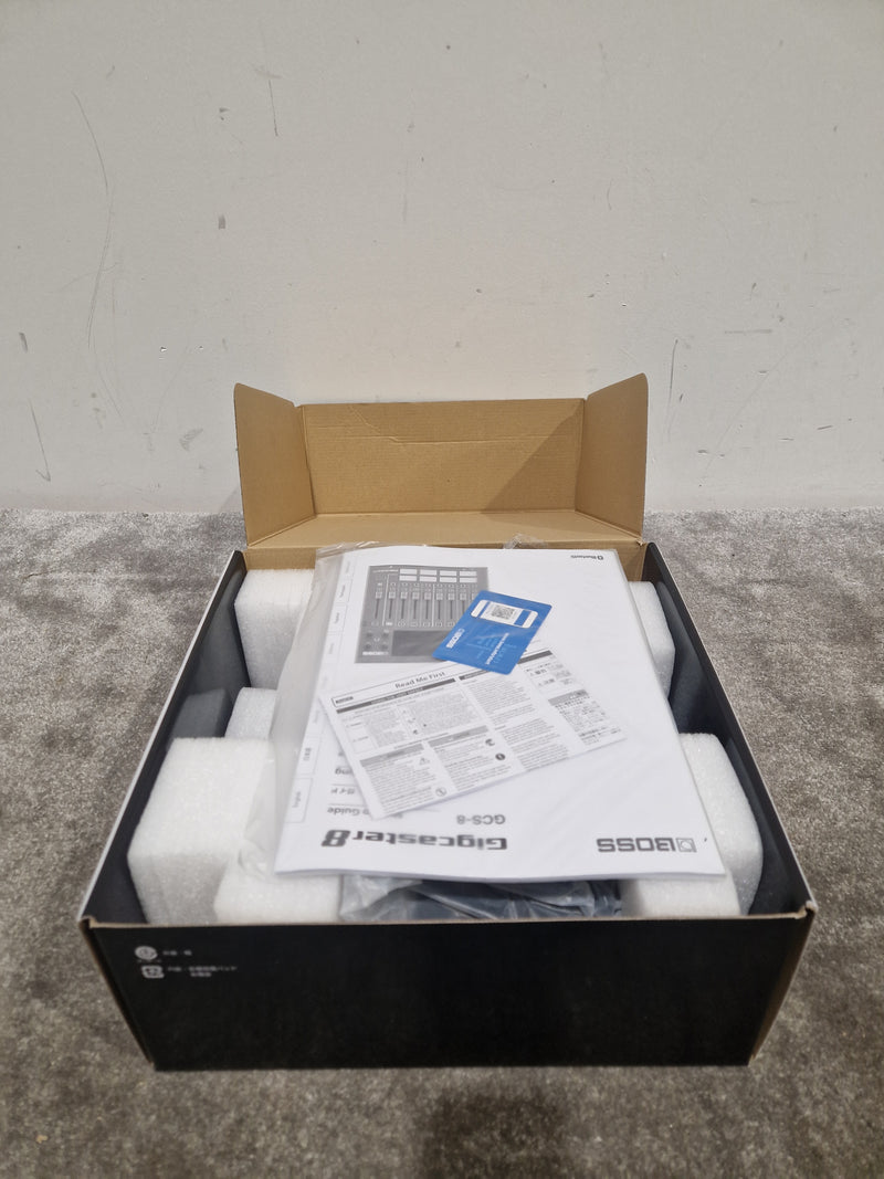 BOSS Gigcaster 8 - Podcast/Streaming Mixer - Black - Like New w/ Original Box - Image 6