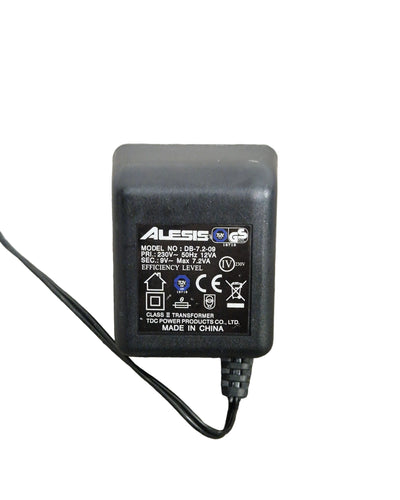 ALESIS DB-7 .2-09 POWER SUPPLY REPLACEMENT ADAPTER AC 9V 830mA – Power Adapter - Excellent