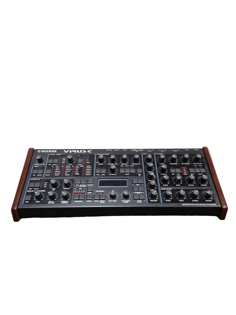 Access Virus C - Desktop Synthesizer Module - Gold/Black - Good - Image 1