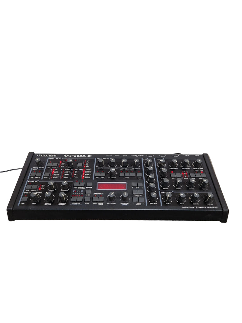 Access Virus C - Desktop Synthesizer Module - Dark/Black - Excellent w/ Power Supply - Image 1