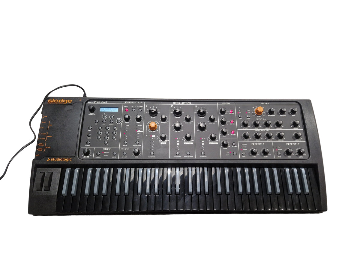 Studiologic Sledge - Synthesizer - Orange/Black - Excellent w/ Power cable