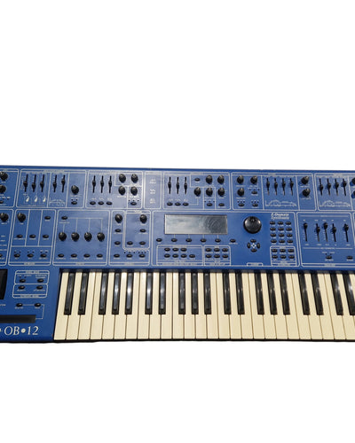 Oberheim OB-12 - Synthesizer - Blue - Good w/ Power Cable