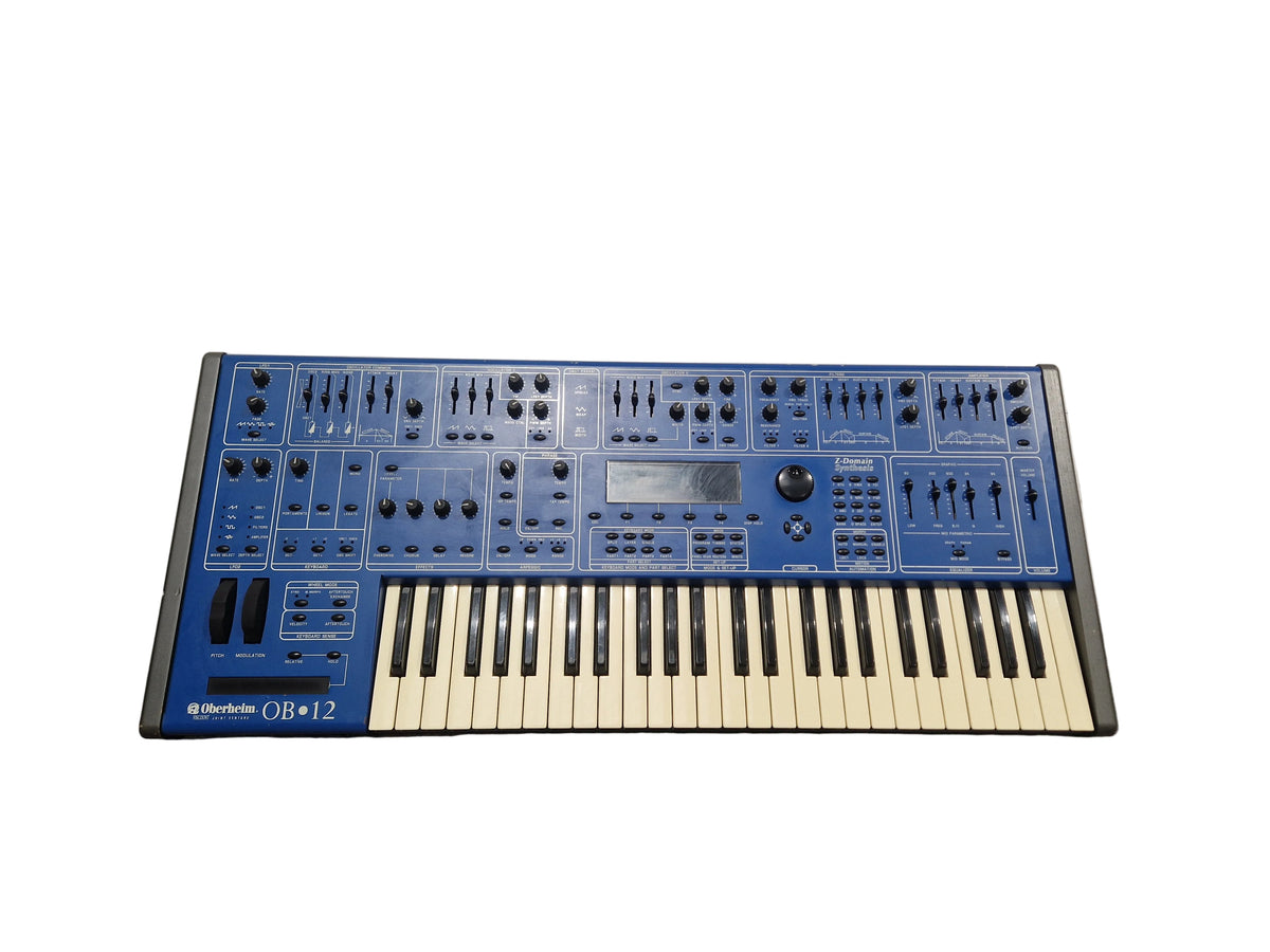 Oberheim OB-12 - Synthesizer - Blue - Good w/ Power Cable