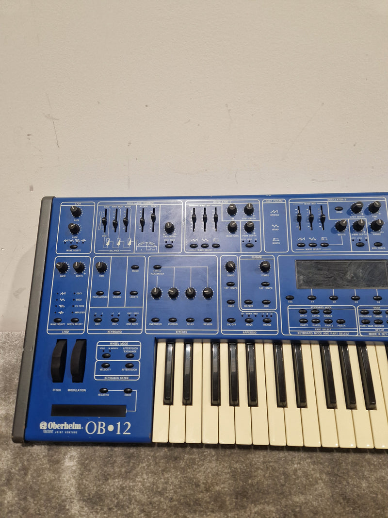 Oberheim OB-12 - Synthesizer - Blue - Good w/ Power Cable - Image 10