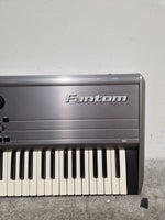 Roland Fantom - Workstation Keyboard - Silver/Black - Good w/ Soft Case, Power Cable - Image 3