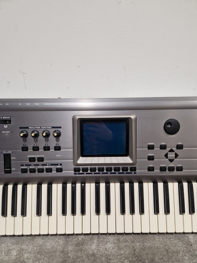 Roland Fantom - Workstation Keyboard - Silver/Black - Good w/ Soft Case, Power Cable - Image 4