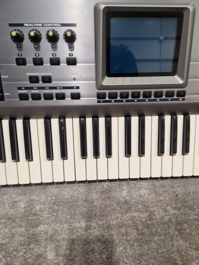 Roland Fantom - Workstation Keyboard - Silver/Black - Good w/ Soft Case, Power Cable - Image 11