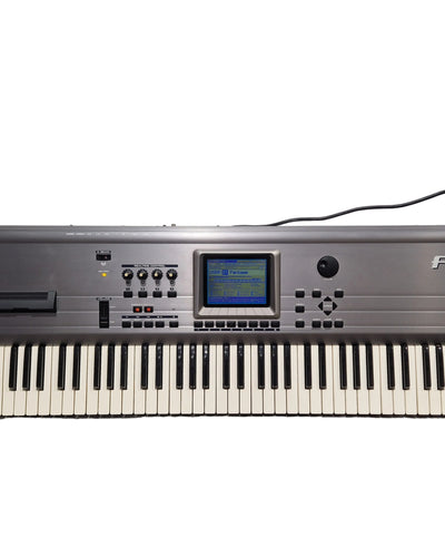 Roland Fantom - Workstation Keyboard - Silver/Black - Good w/ Soft Case, Power Cable