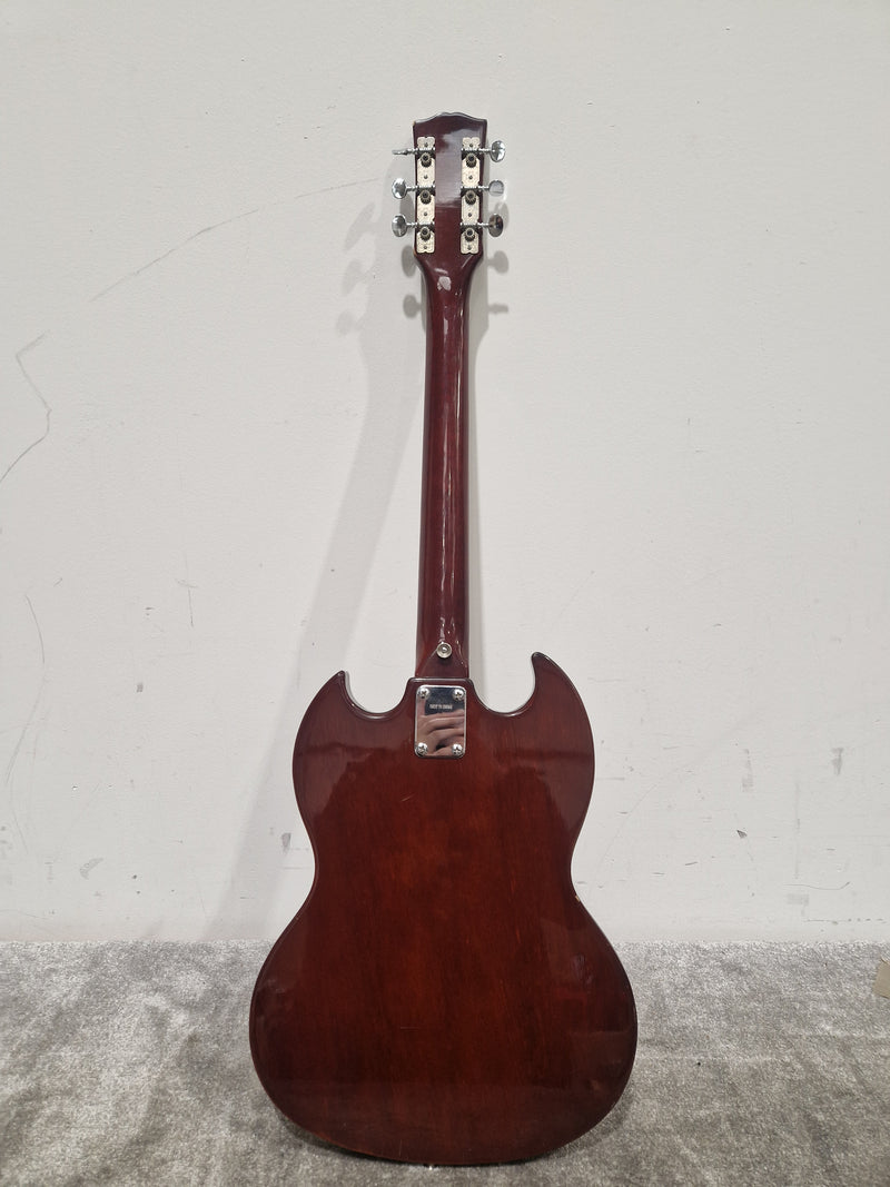 Columbus SG Electric Guitar - Red Electric Guitar - Well-Preserved - Good - Image 11