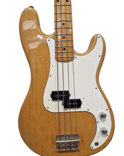 Columbus P-Bass 1970s - Electric Bass - Natural - Good w/ Soft Case