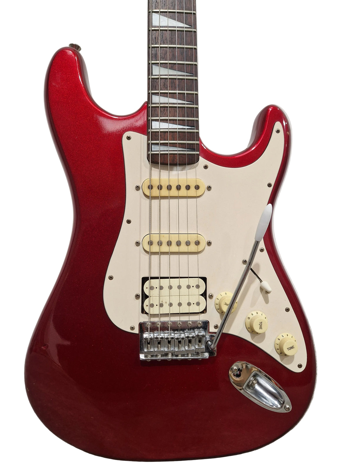 Epiphone Stratocaster Style - Electric Guitar - Red - Good w/ Hard Case