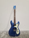 Wilson Bros The Ventures VM-65 - Electric Guitar - Blue - Good w/ Hard Case - Photo 2