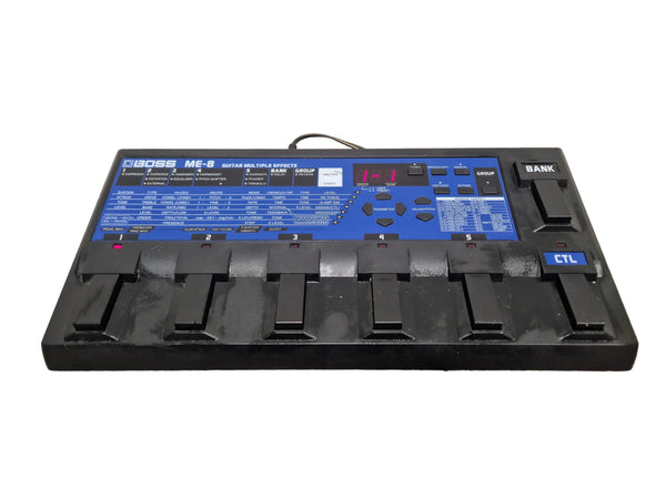 Boss ME-8 - Guitar Multi-Effects Processor - Good w/ Power Supply, Manuals
