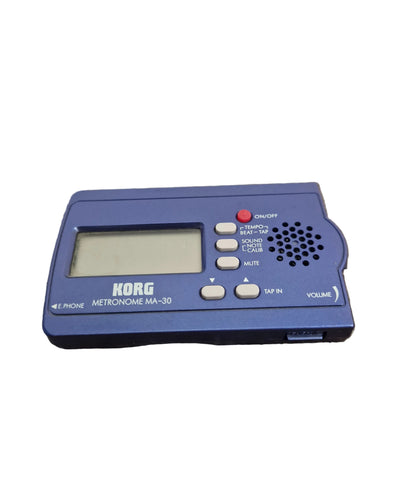 Korg MA-30 - Digital Metronome - Blue - Good