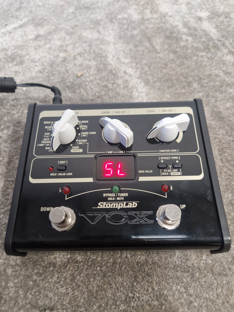Vox StompLab SL1G - Multi-Effects Pedal - Black - Excellent - Image 11
