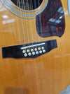 Ibanez 302 - 12-String Acoustic Guitar - Natural - Good - Photo 16