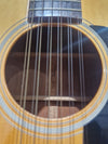 Takamine EF385 - 12-String Acoustic Electric Guitar - Natural - Good - Photo 3