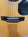 Takamine EF385 - 12-String Acoustic Electric Guitar - Natural - Good - Photo 4