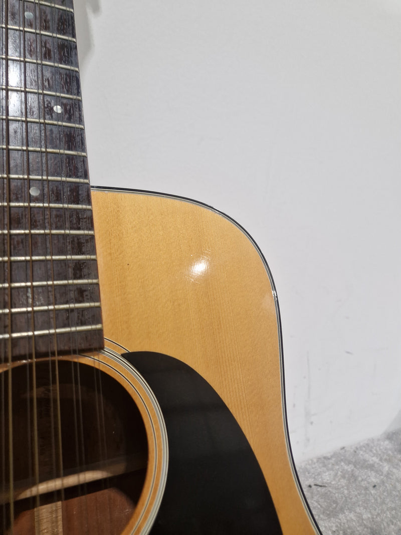 Takamine EF385 - 12-String Acoustic Electric Guitar - Natural - Good - Image 7