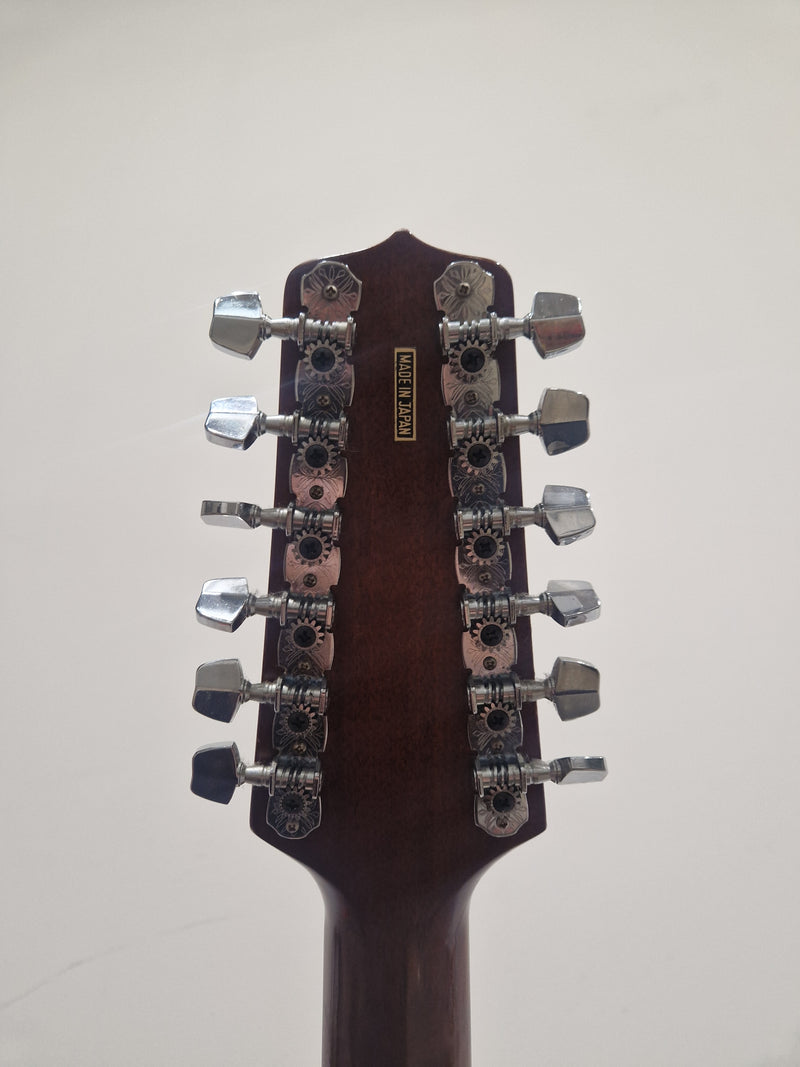 Takamine EF385 - 12-String Acoustic Electric Guitar - Natural - Good - Image 12
