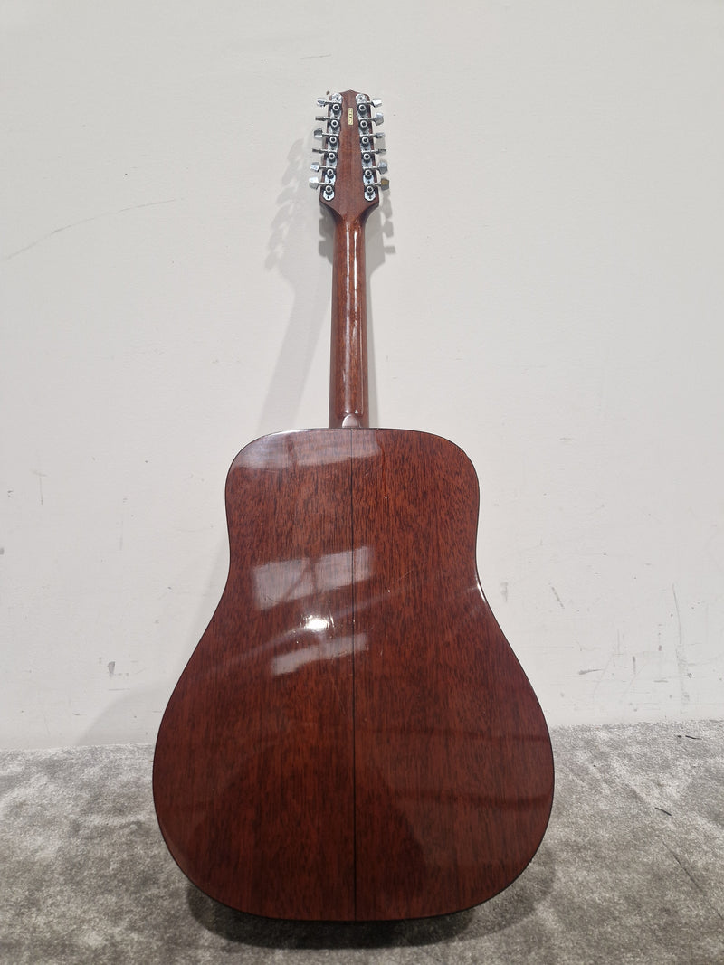 Takamine EF385 - 12-String Acoustic Electric Guitar - Natural - Good - Image 14