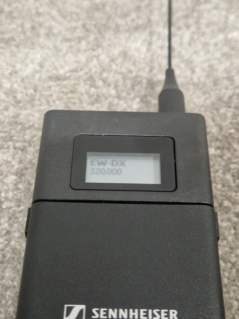 Sennheiser EW-DX SK 520.000 MHz- Bodypack Transmitter - Black - Excellent - Image 5
