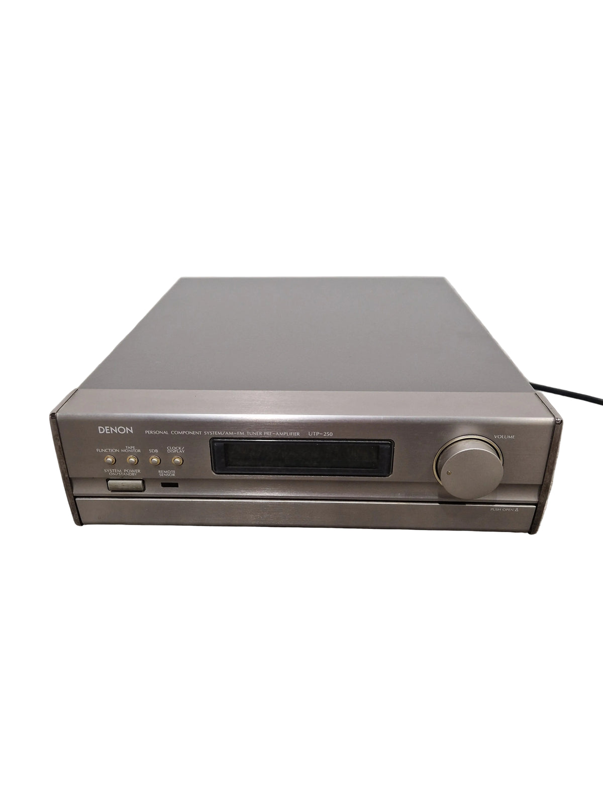 Denon UTP-250 - AM/FM Tuner Pre-Amplifier - Silver - Good