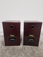 Denon E313 - Speakers - Pair - Red Wood - Good - Image 12