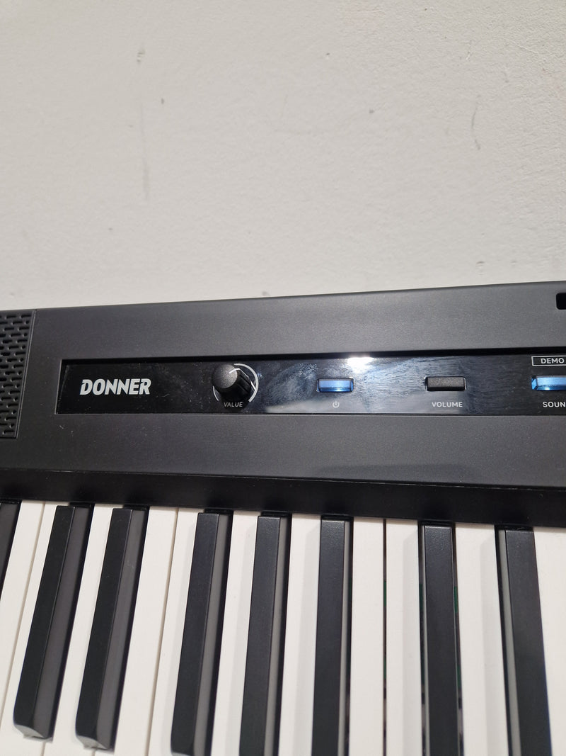 Donner DEP-16 - Digital Piano - 88 Key - Black - Excellent w/ Power Supply, Original Box & Manuals - Image 3