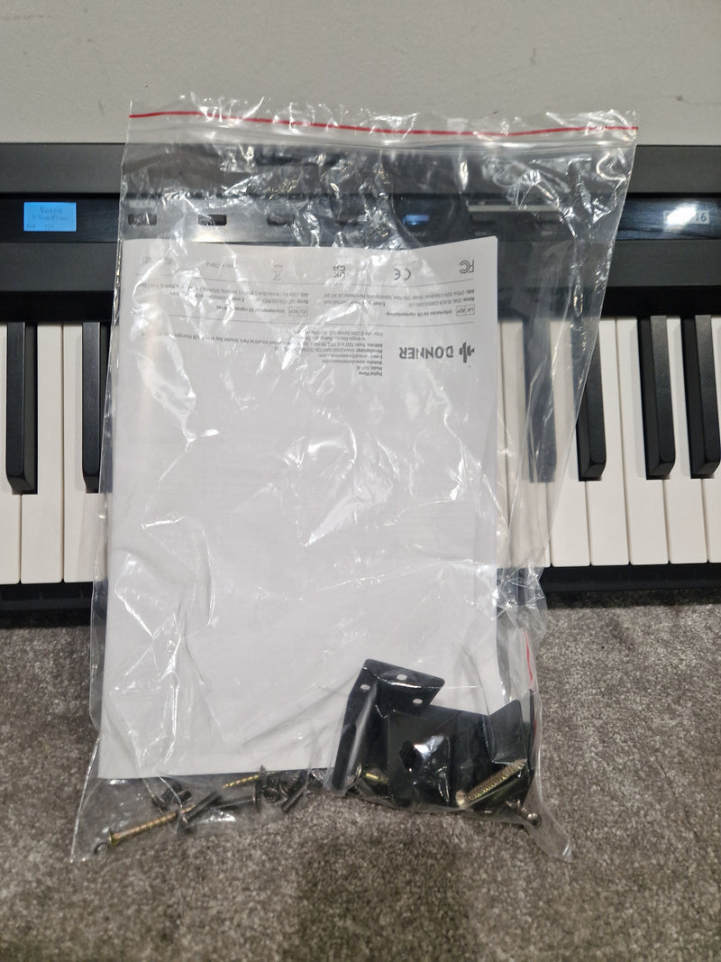 Donner DEP-16 - Digital Piano - 88 Key - Black - Excellent w/ Power Supply, Original Box & Manuals - Image 9