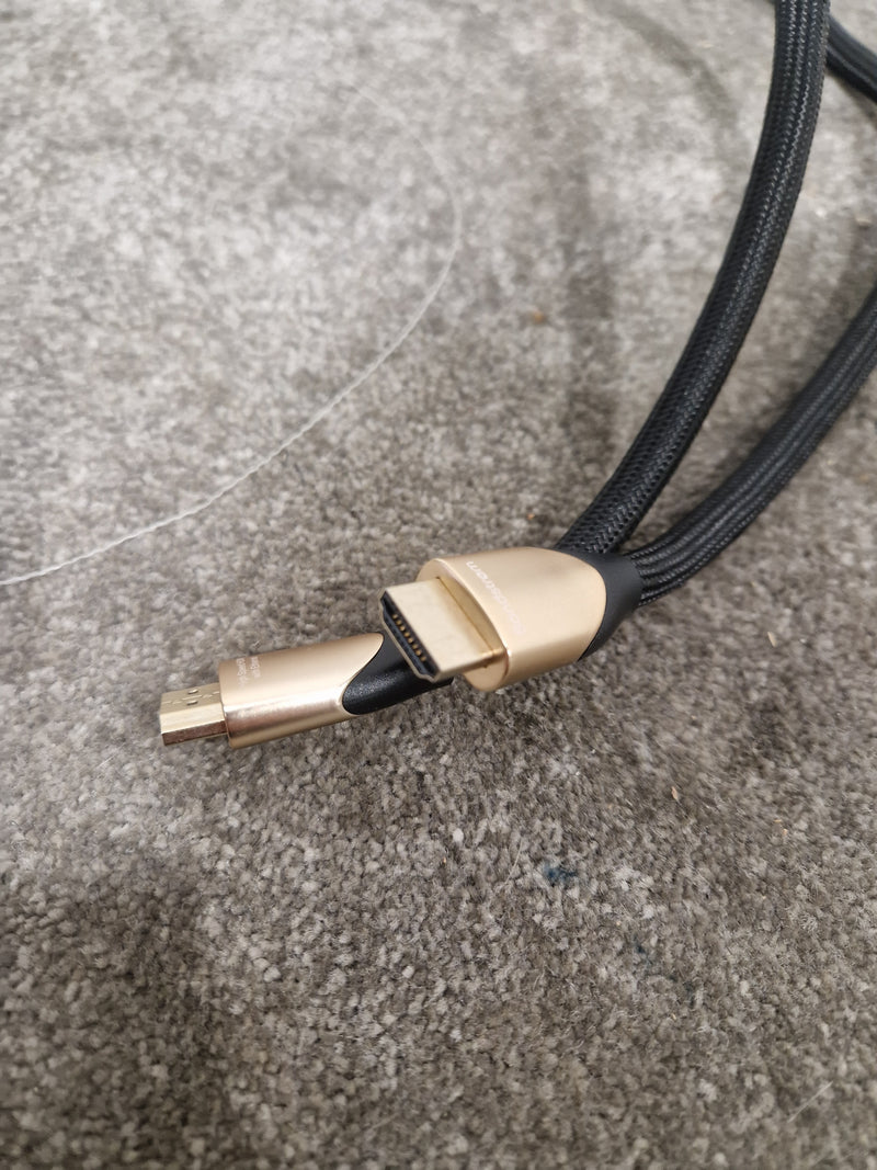 Sandstrom Rose Gold HDMI Cable 1M – HDMI Cable - Excellent - Image 2