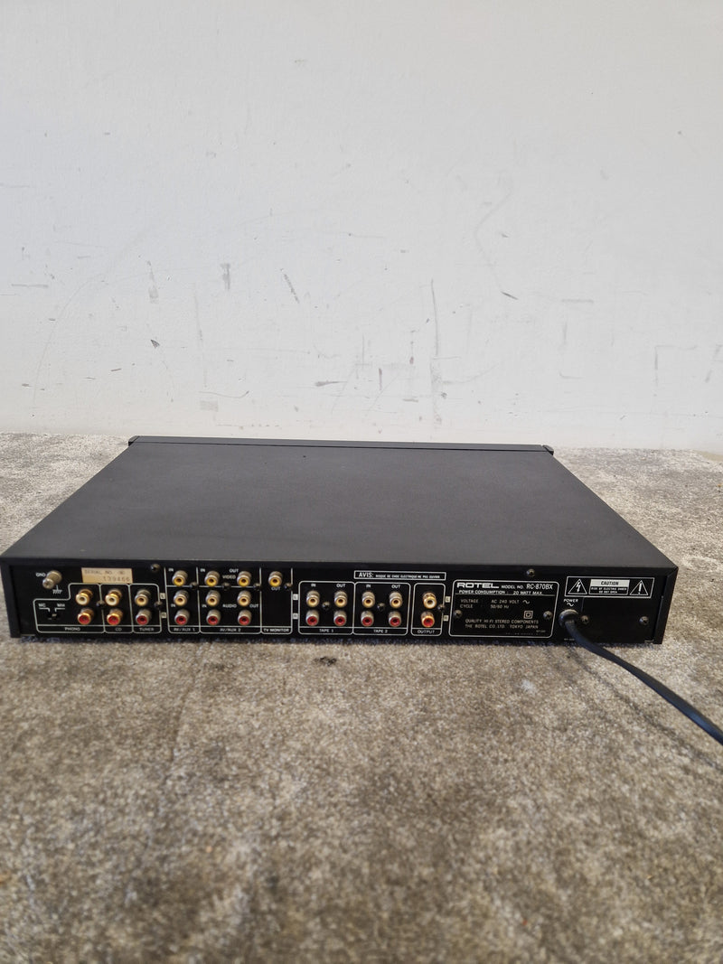 Rotel RC-870BX - Stereo Control Amplifier - Good - Image 9