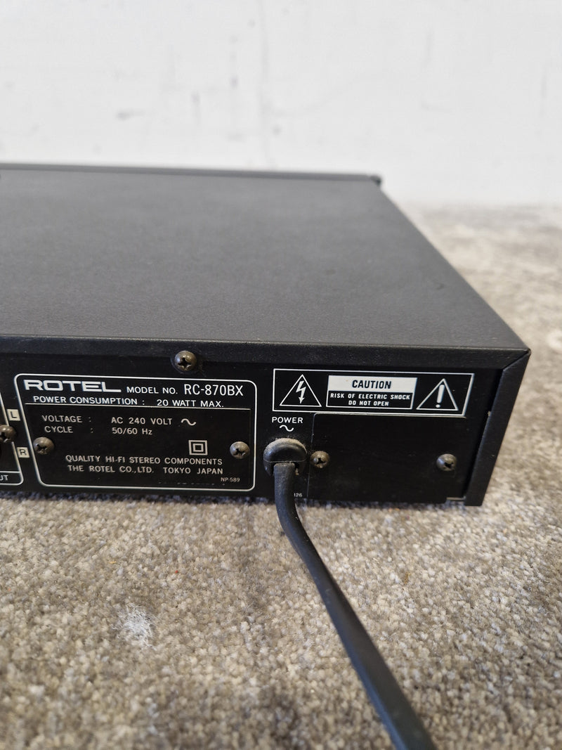 Rotel RC-870BX - Stereo Control Amplifier - Good - Image 10