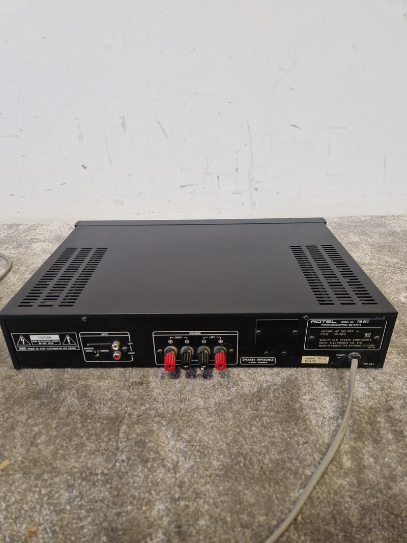 Rotel RB-850 - Stereo Power Amplifier - Excellent - Image 9