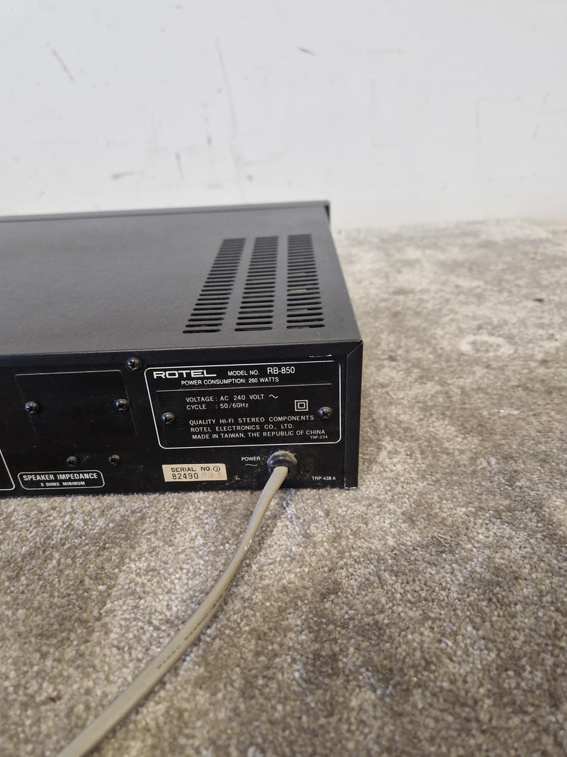 Rotel RB-850 - Stereo Power Amplifier - Excellent - Image 12