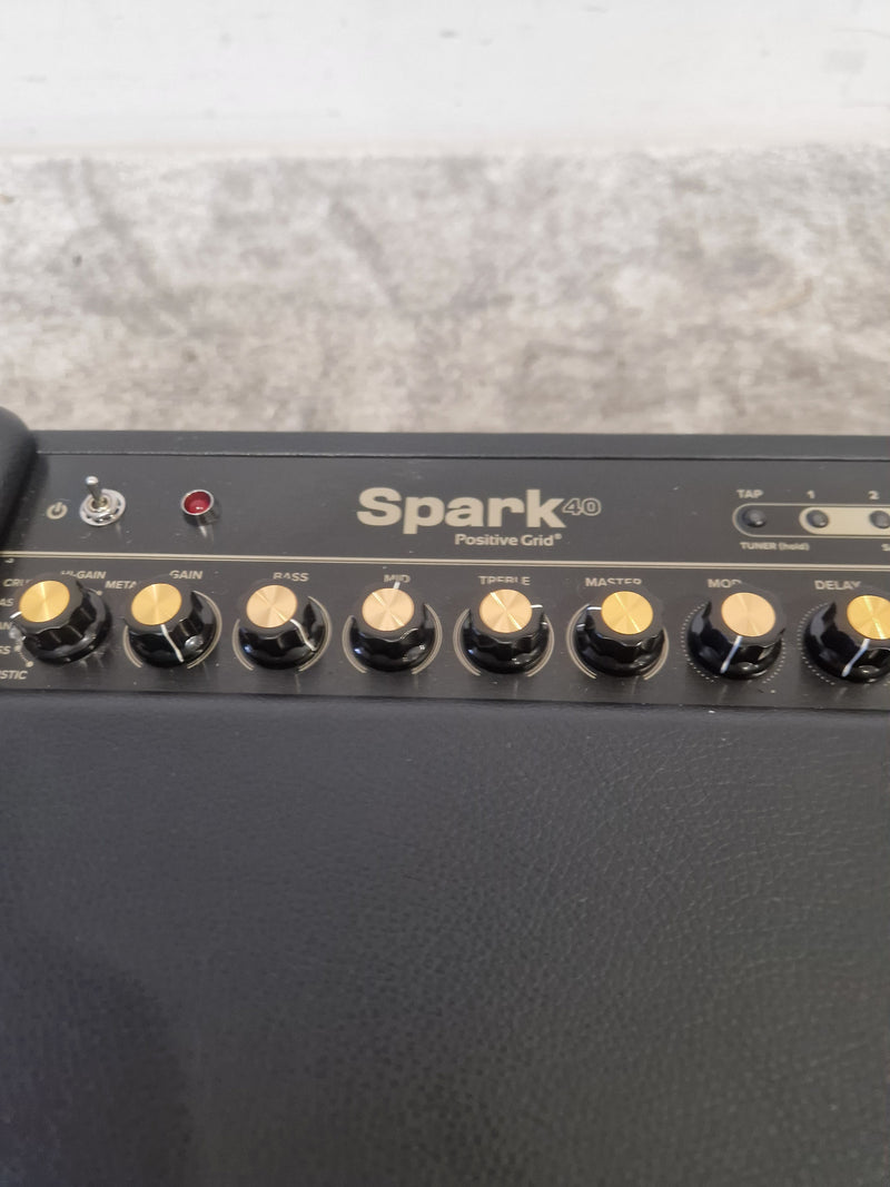 Positive Grid Spark 40 - Guitar Amplifier - Black - Excellent w/ Power Supply & Soft Case - Image 5