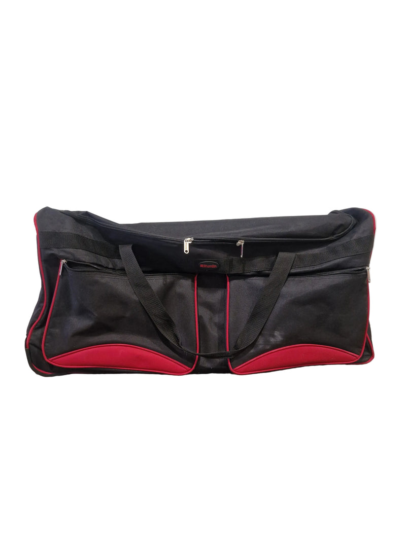 Humlin Wheel-On Drum Percussion Case - Black/red – Drum Case - Good - Image 1