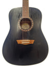 Washburn WD7S - Acoustic Guitar - Black - Excellent - Photo 1