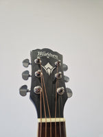 Washburn WD7S - Acoustic Guitar - Black - Excellent - Image 2