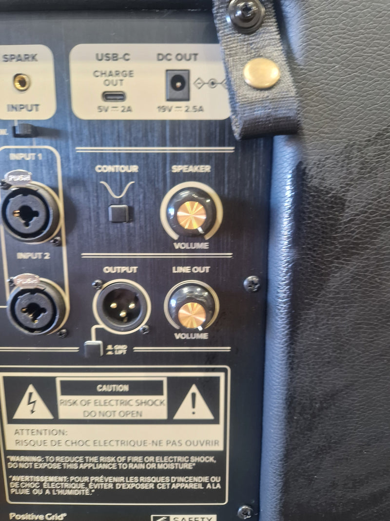 Positive Grid Spark CAB - CABINET - Black - Excellent w/ Original Box & Cables - Image 13