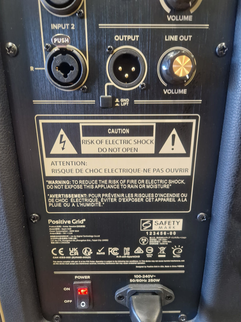 Positive Grid Spark CAB - CABINET - Black - Excellent w/ Original Box & Cables - Image 14